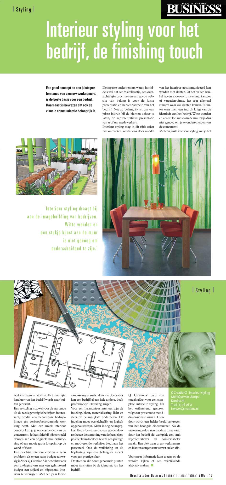 bedrijfsstyling, bedrijf, business, kantoor, styling, visuals, 3d tekeningen, schetsontwerp, schets, ontwerp, idee, concept, Q creationZ